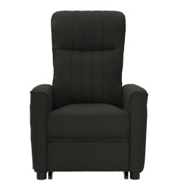 Fauteuil de massage Noir Tissu