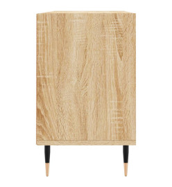 Meuble TV chêne sonoma 103,5x30x50 cm bois d'ingénierie