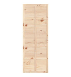 Porte de grange 80x1,8x214 cm Bois massif de pin