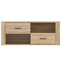 Meuble TV Chêne sonoma 100x35x40 cm Bois d'ingénierie