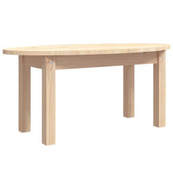 Table basse 80x40x35 cm Bois massif de pin