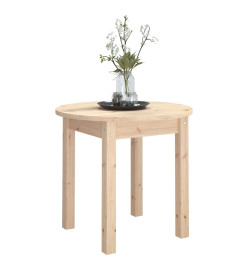 Table basse Ø 45x40 cm Bois massif de pin