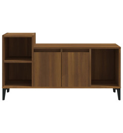 Meuble TV Chêne marron 100x35x55 cm Bois d'ingénierie