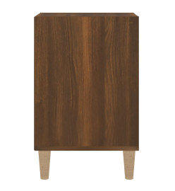 Meuble TV Chêne marron 100x35x55 cm Bois d'ingénierie