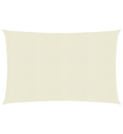 Voile d'ombrage 160 g/m² Crème 3x6 m PEHD