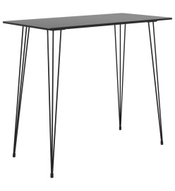 Ensemble de bar 3 pcs Noir