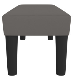 Banc Gris 100x30x30 cm Similicuir