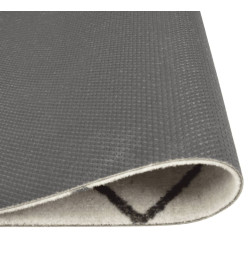 Tapis de cuisine lavable impression carrée 45x150 cm velours