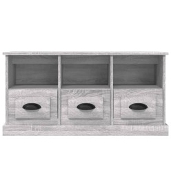 Meuble TV sonoma gris 100x35x50 cm bois d'ingénierie