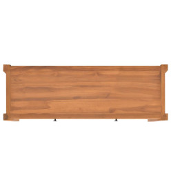 Meuble TV 140x40x45 cm Bois de teck