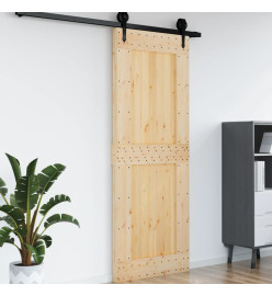 Porte NARVIK 85x210 cm bois massif de pin