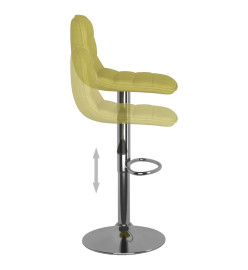 Tabouret de bar Vert Tissu