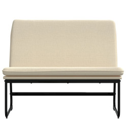 Banc Crème 100x75x76 cm Tissu