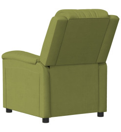 Fauteuil de massage Vert clair velours