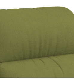 Fauteuil de massage Vert clair velours