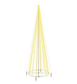 Arbre de Noël cône Blanc chaud 1134 LED 230x800 cm