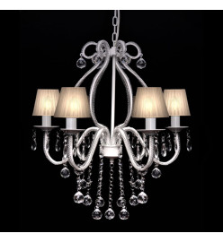 Chandelier avec 2300 cristaux Blanc