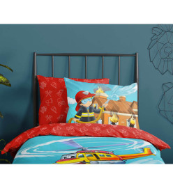 Good Morning Housse de couette pour enfants Fire 140x200/220 cm