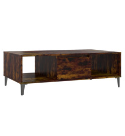 Table basse Chêne fumé 103,5x60x35 cm Aggloméré