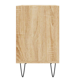 Meuble TV chêne sonoma 69,5 x 30 x 50 cm bois d'ingénierie