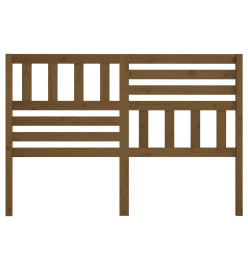 Tête de lit Marron miel 166x4x100 cm Bois massif de pin