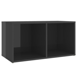 Ensemble de meubles TV 3 pcs Gris brillant Aggloméré