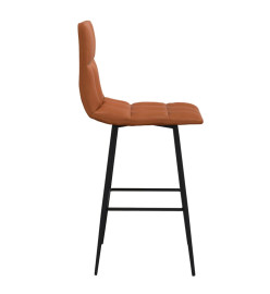 Tabouret de bar Marron clair Similicuir