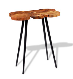 Table de bar Bois d'acacia massif 90 x 60 x 110 cm