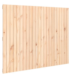 Tête de lit murale 146,5x3x110 cm Bois massif de pin