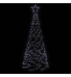 Arbre de Noël cône 200 LED Blanc froid 70x180 cm