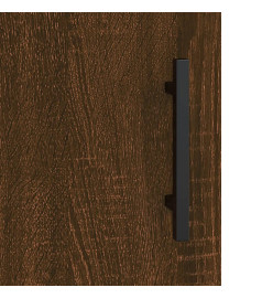 Armoires murales 2 pcs chêne marron 69,5x34x90 cm