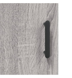 Armoires murales 2 pcs sonoma gris 69,5x34x90 cm