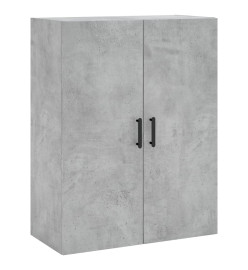 Armoires murales 2 pcs gris béton 69,5x34x90 cm