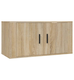 Ensemble de meubles TV 3 pcs Chêne sonoma Bois d'ingénierie