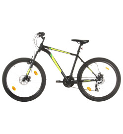 Vélo de montagne 21 vitesses Roues de 27,5 pouces 50 cm Noir