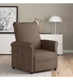 Fauteuil Marron Tissu