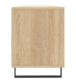 Meuble TV chêne sonoma 150x30x44,5 cm bois d'ingénierie