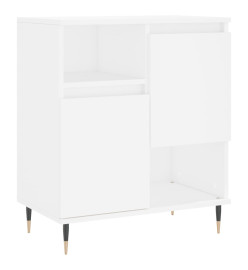 Buffet Blanc 60x35x70 cm Bois d'ingénierie