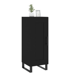 Buffet Noir 34,5x34x90 cm Bois d'ingénierie