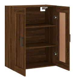 Armoire murale chêne marron 69,5x34x90 cm bois d'ingénierie