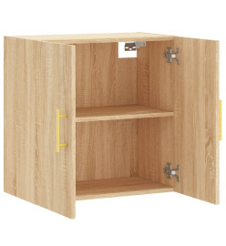 Armoire murale chêne sonoma 60x31x60 cm bois d'ingénierie