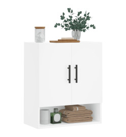 Armoire murale blanc 60x31x70 cm bois d'ingénierie