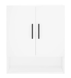 Armoire murale blanc 60x31x70 cm bois d'ingénierie