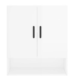 Armoire murale Blanc brillant 60x31x70 cm Bois d'ingénierie