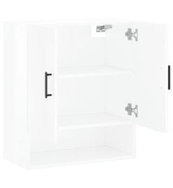 Armoire murale Blanc brillant 60x31x70 cm Bois d'ingénierie