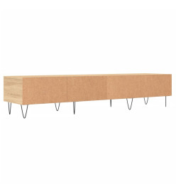 Meuble TV chêne sonoma 150x36x30 cm bois d'ingénierie