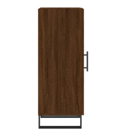 Buffet Chêne marron 34,5x34x90 cm Bois d'ingénierie