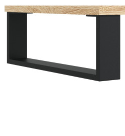 Table de chevet chêne sonoma 40x35x47,5 cm bois d’ingénierie