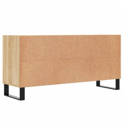 Meuble TV chêne sonoma 103,5x30x50 cm bois d'ingénierie