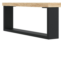 Meuble TV chêne sonoma 103,5x30x50 cm bois d'ingénierie